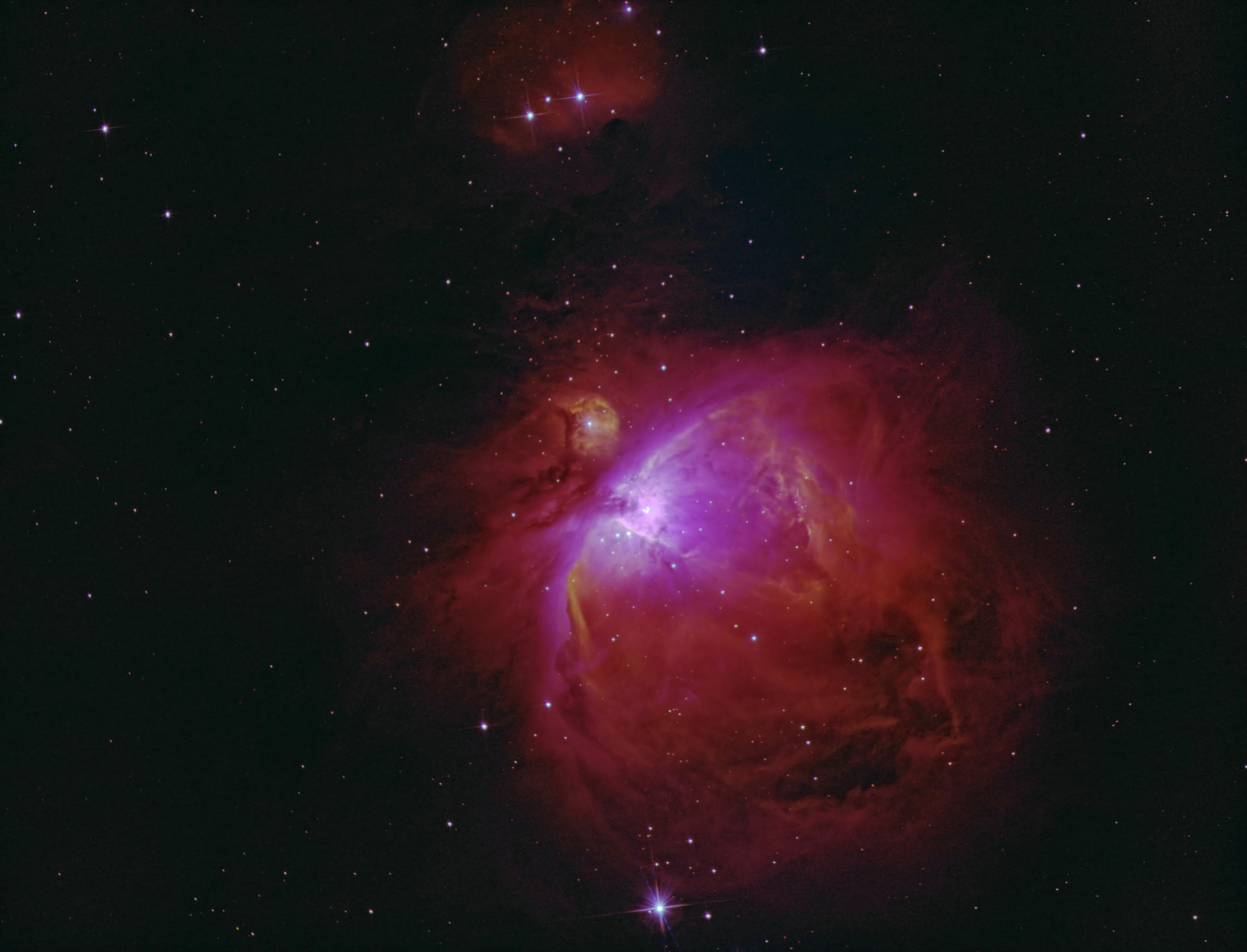 M42 in narrowband Ha Sii Oiii