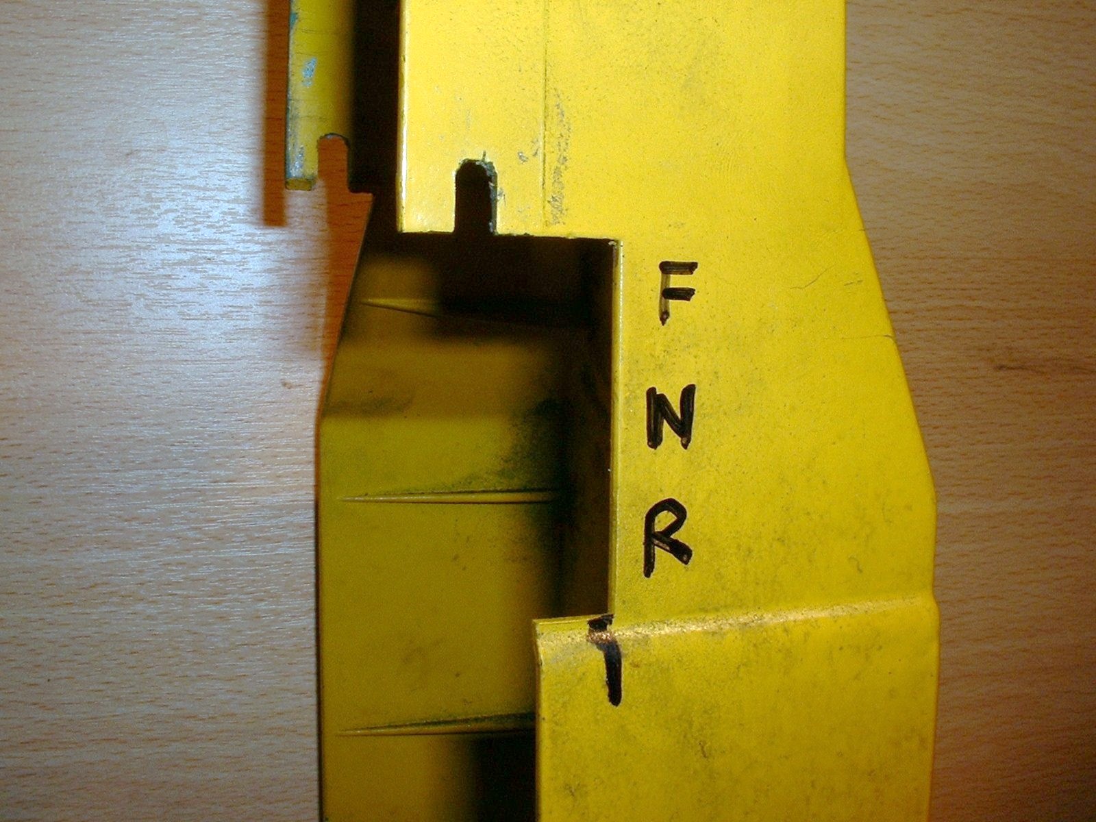 Slots in mini lathe gear cover