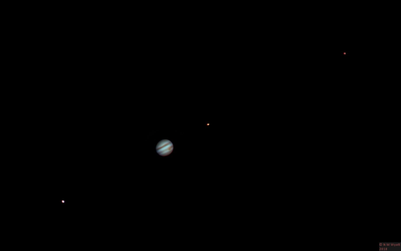 Jupiter, ganymede, callisto and io