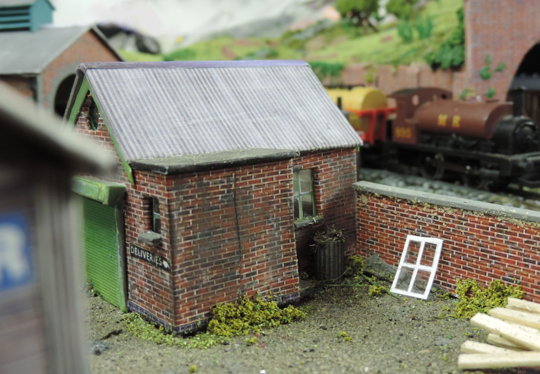 small workshop building.