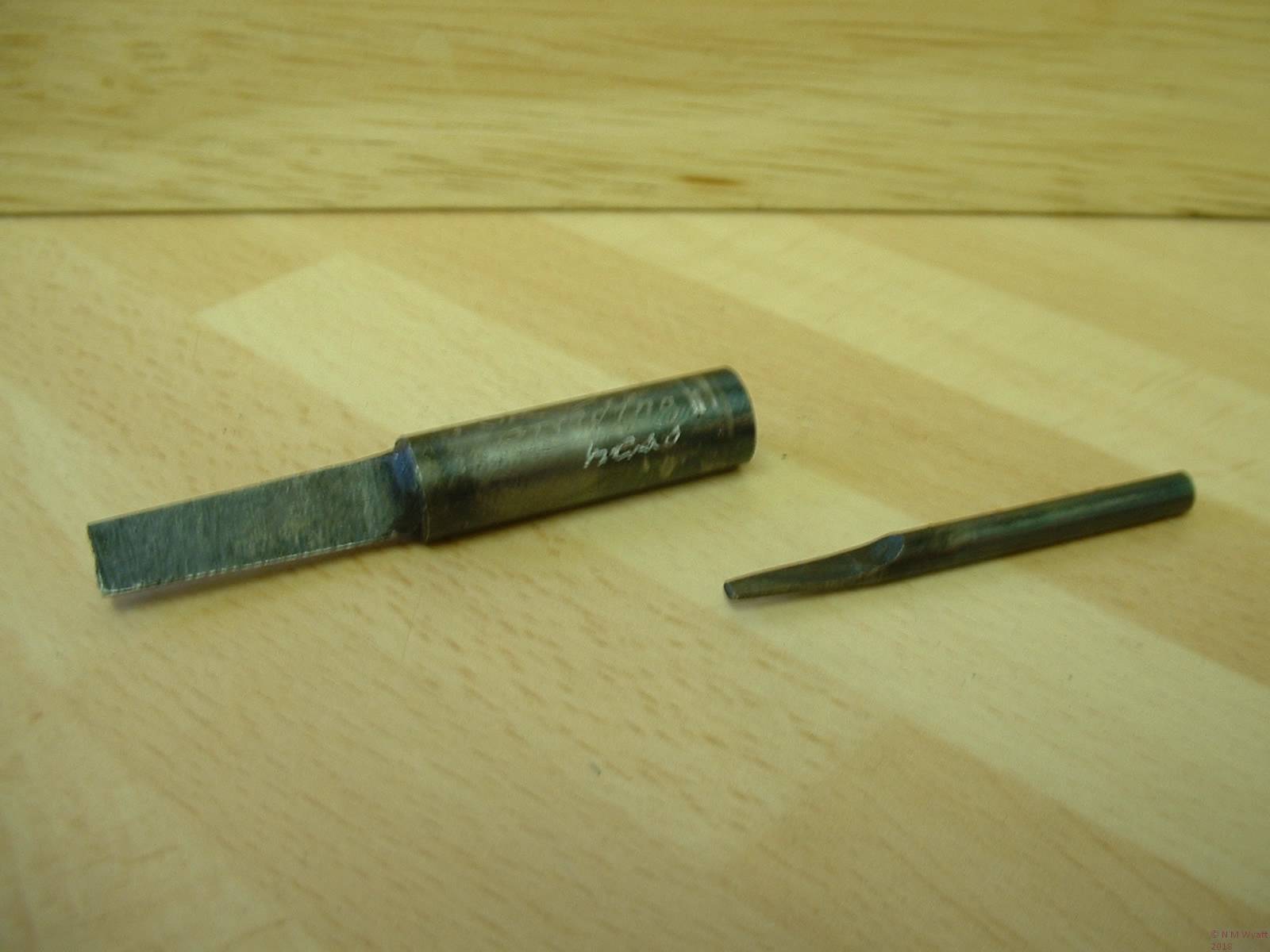 D-bit style taper reamers